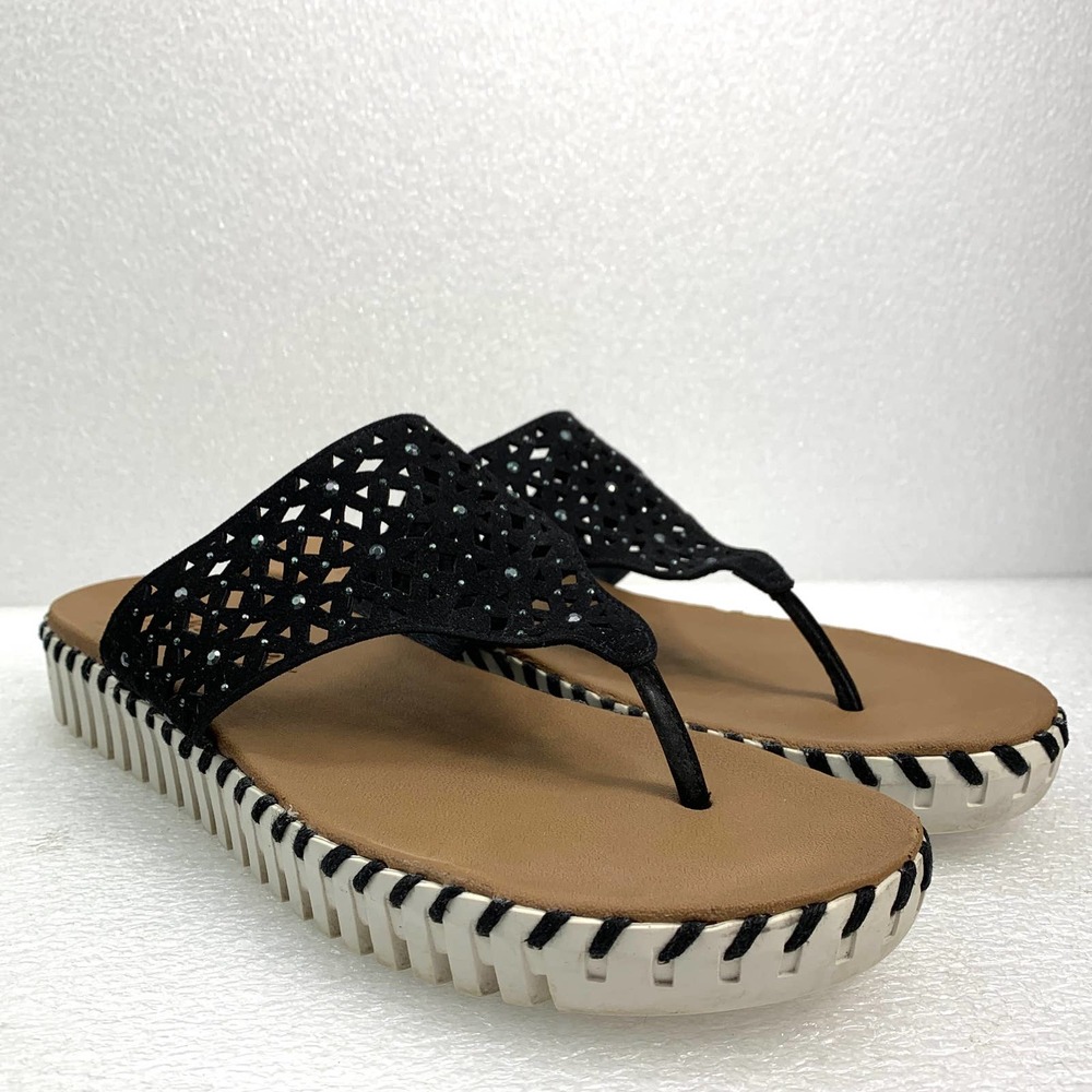 SKECHERS Platform Thong Sandals - Women's 9